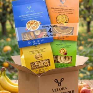 Pack of 4 including apple,banana,orange and mix blend