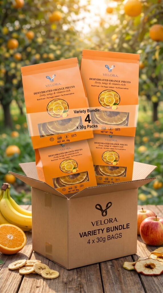 Zesty Orange Slices pack of 4